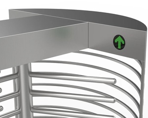 Cancello di sicurezza girevole a singola corsia per controllo di accesso a tutta altezza con riconoscimento automatico di carta d'identità tornelli categoria di prodotto - Product Image 5