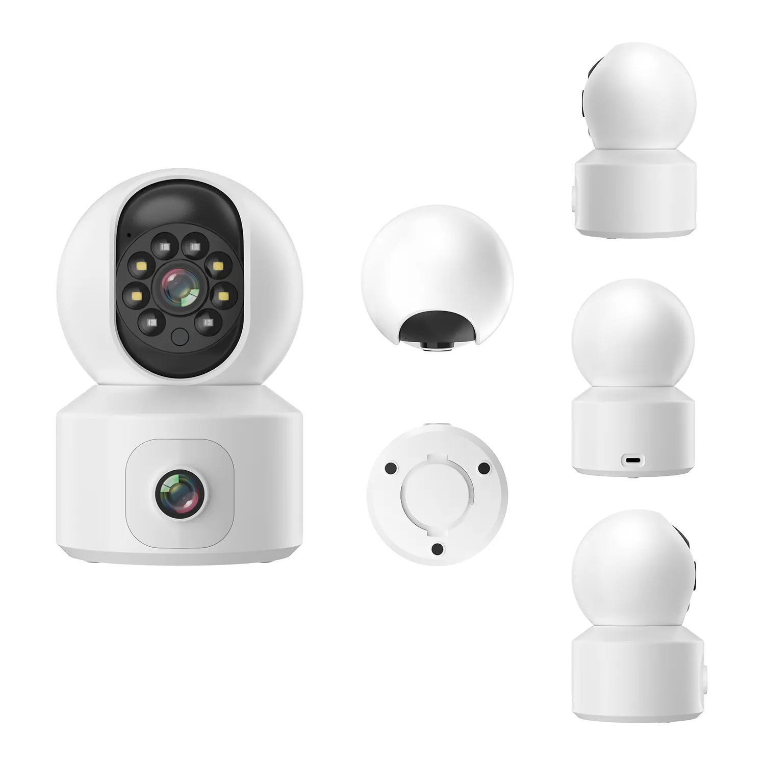 BT Connect Smart Tech Home Vigilância CCTV Segurança Duas Lentes Mini Wifi 1080P Armazenamento em Nuvem Sem Fio FHD IP P2P Câmera sem fio