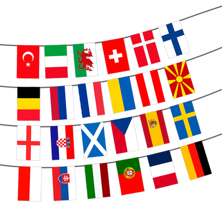 24 fuerte de la bandera de cadena