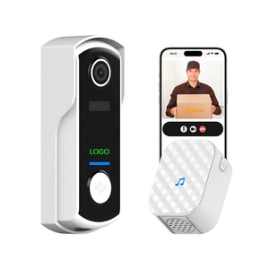 Precio de fábrica Oem Venta caliente al aire libre Cloudedge Smart Wireless Ip65 Wifi 1080p Sistema de intercomunicación de timbre de puerta con visión nocturna - Product Image 1