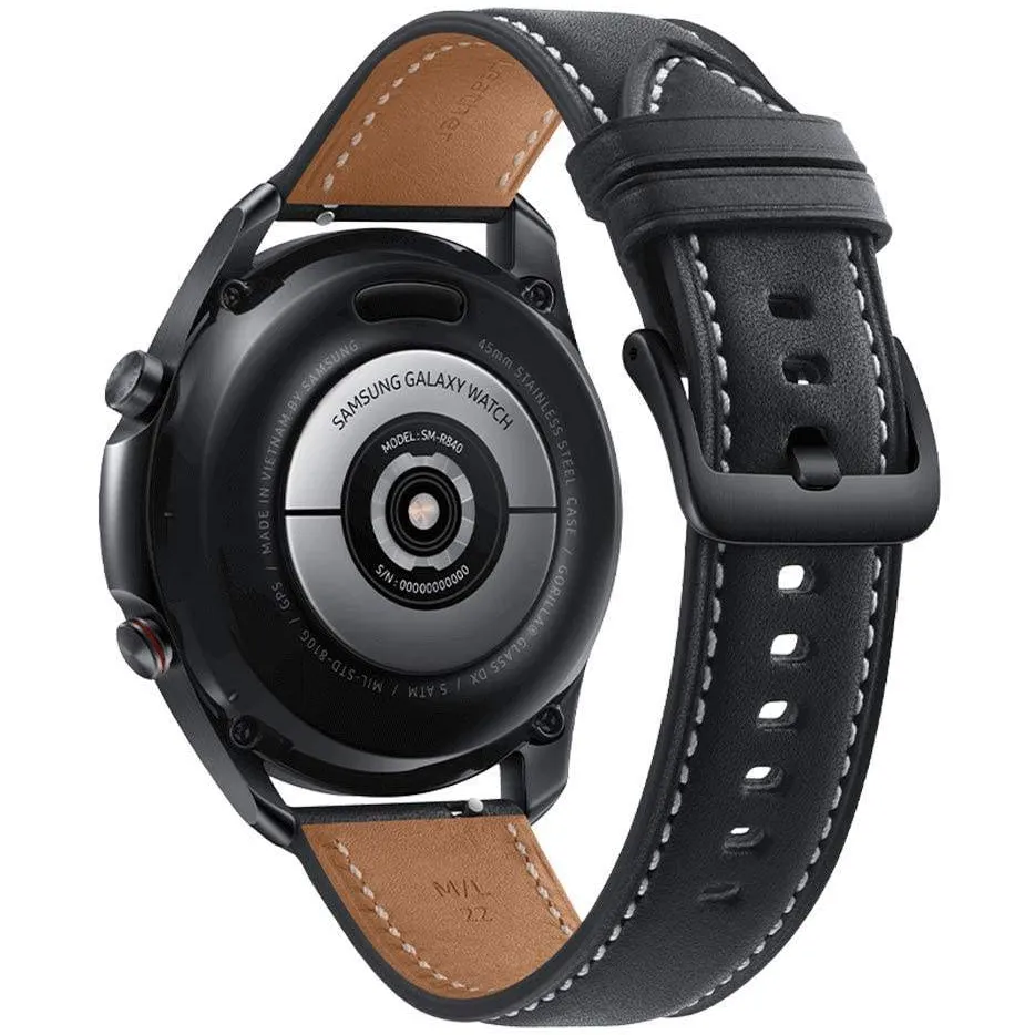 Jam tangan pintar Samsung Galaxy Watch 3 Sm-R855U Lte, pesan teks memori olahraga harian untuk Samsung Galaxy Watch