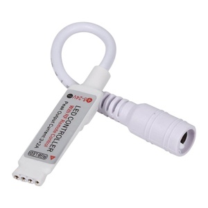 Mini RF RGB LED-Controller Dimmer DC 5V-24V 12A 17 Tasten Drahtlose Fernbedienung zum Wechseln der LED-Lichtbänder - Product Image 5