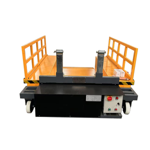 Mobile <strong>Unloading</strong> Table for Efficient <strong>Loading</strong> <strong>and</strong> <strong>Unloading</strong> of Forklift Trucks with <strong>Container</strong>