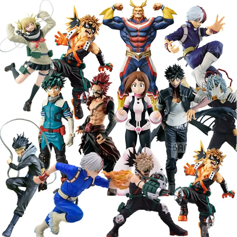 21 Gaya My Hero Academia Anime Mencari Tahu Semua Mungkin Azawa Shouta Dabi Shigaraki Tomura Boku No Hero Academia Action Figures, Mainan