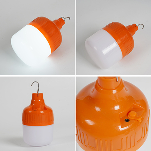 Üç aydınlatma modu açık kamp taşınabilir DC lityum pil şarj edilebilir LED acil durum lambası  ile GÜNEŞ PANELI - Product Image 5