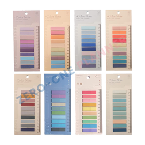Custom Page Markers Sticky <strong>Index</strong> Tabs Sticker Post <strong>Note</strong> Flags Writable Flag <strong>Note</strong> Tabs Self Adhesive Bookmark Ruler for <strong>Notebook</strong> - Product Image 2