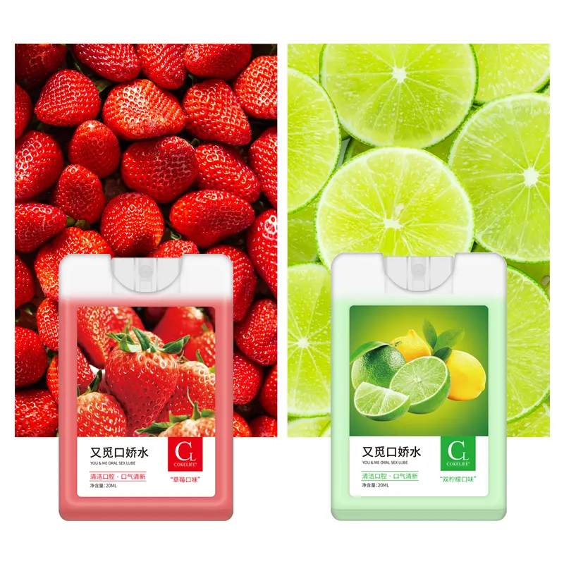 Fruit Flavor Water Clean Fresh Breath Mouth Oral Spray Spray Sexe Oral Antiseptic Oral Spray