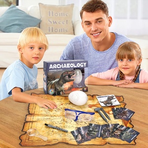 Dinozor DJG kiti eğitim DIY kazmak oyunu kazı fosiller kazma Dino yumurta alçı seti Paleontology oyuncak çocuklar için - Product Image 5