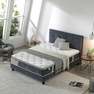 Fabricante de colchones Foshan, colchón híbrido enrollado de fábrica, colchón de muelles de bolsillo hipoalergénico tamaño queen moderno - Product Image 1