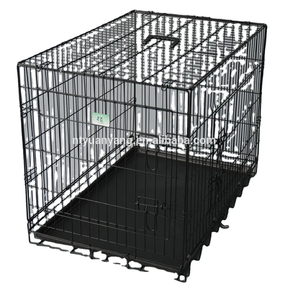 Trang Trí Folding Metal Wire Dog Cages Crate Nhà Sản Xuất Pet Cages, Carrier & Houses Pet Sleeping For Dogs ISO9001