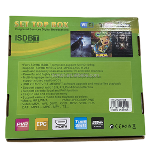 ISDB-<strong>T</strong> Set Top Box Teleplay Isdbt Tv Box Descodificadores De Tv Isdb Multichannel 1080p <strong>Encoder</strong> <strong>Modulator</strong> Isdbt - Product Image 6