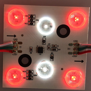 Addressable TM1814 RGBW modulo Dream Color SPI segnale programmabile lente diffusa 24V 90CRI per illuminazione pubblicità Lightbox da soffitto