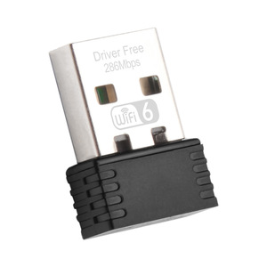 Wifi6 Desktop <strong>Computer</strong> USB Mini <strong>Wireless</strong> WiFi Receiver Transmitter 300M Transmission External <strong>Network</strong> Card Driver-Free Stocked - Product Image 1