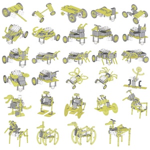 RS3090 STEM Robotics DIY Maker Kit de bloques de construcción educativos Kit de herramientas de electroprogramación para aprendizaje práctico - Product Image 1
