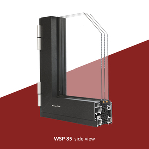 WSP 85 Tilt Turn <strong>Window</strong> with Hidden <strong>Sash</strong> Design 2.4m Max Height 5-Level Soundproof High-Performance Noise Reduction for Home - Product Image 4