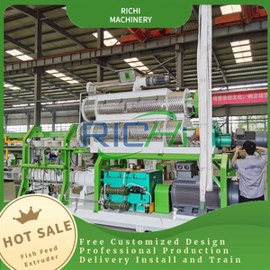 RICHI 1000-12000 Kg/giờ Ướt Loại Nổi Thức Ăn Cho Cá Nhà Máy Sản Xuất Nhà Máy - Product Image 2