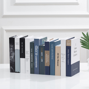 Modern Simple Decorative Cardboard <strong>Books</strong> for <strong>Living</strong> Rooms Studies Props and Photography - Product Image 1