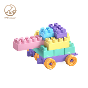 新设计儿童建筑玩具积木桌套儿童益智玩具益智幼儿玩具积木 - Product Image 5