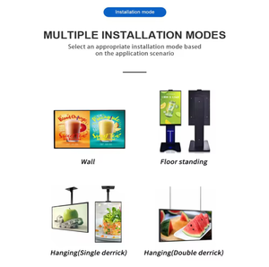 Fernbedienung Werbung LCD Media Player Android Stick Player Digital Signage Display Flughafen U-Bahn Outdoor Willkommen anzeigen - Product Image 5