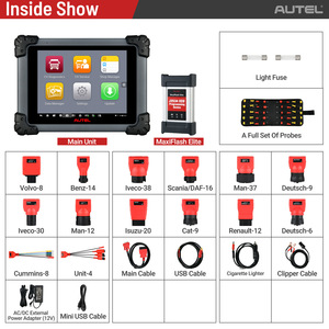 Autel MaxiSys MS908CV診断スキャンツール (J2534ECUコーディングおよびプログラムを備えた大型トラックおよび商用車用) - Product Image 4