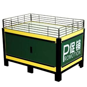 展示架展台促销台便携式柜台展示曲线促销台