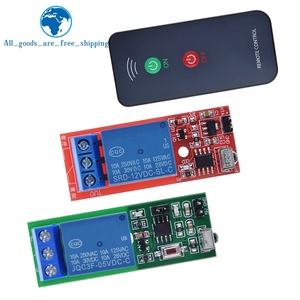 TZT <strong>IR</strong> 1 Channel Infrared Receiver Driving Switch Relay Driver Module Board 5V / 12V + Active <strong>Remote</strong> <strong>Controller</strong> - Product Image 4