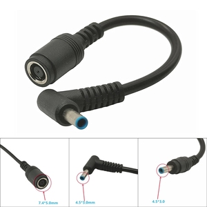 DC güç şarj dönüştürücü adaptör kablosu 7.4*5.0 HP 90 derece açılı sağ açı için 4.5*3.0 - Product Image 1