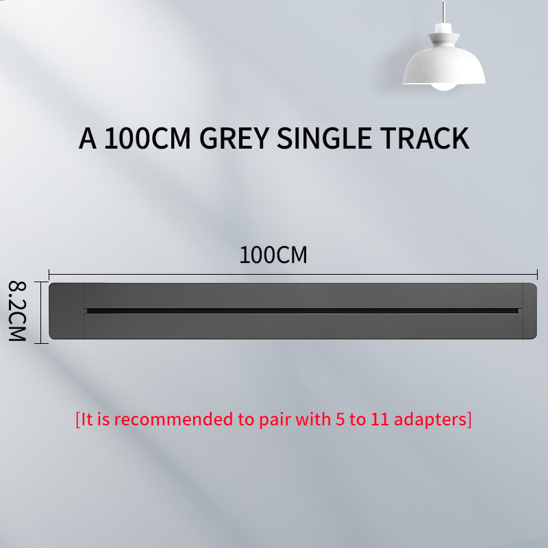A 100CM GREY SINGLE TRACK