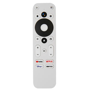 TVリモコン交換用ユニバーサルスマートforGoogleTVリモートONNMecoolAndroidTVボックス音声リモコンNVTC - Product Image 1
