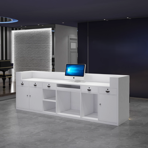 Durevole MDF Piano Store cassa di musica arte istituto di Reception banco Studio per negozio di applicazioni alberghiere Design - Product Image 3