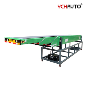 Correia retrátil Transportadora Carga De Transferência com Direções Duplo Correndo Telescópio Transportadora para <span class=keywords><strong>Container</strong></span> <span class=keywords><strong>Loading</strong></span> Descarregamento