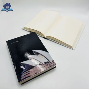 Profesyonel özelleştirme baskı sehpa kitap dekoratif kilit tel ciltli kitap yumuşak boş iç sayfa - Product Image 6