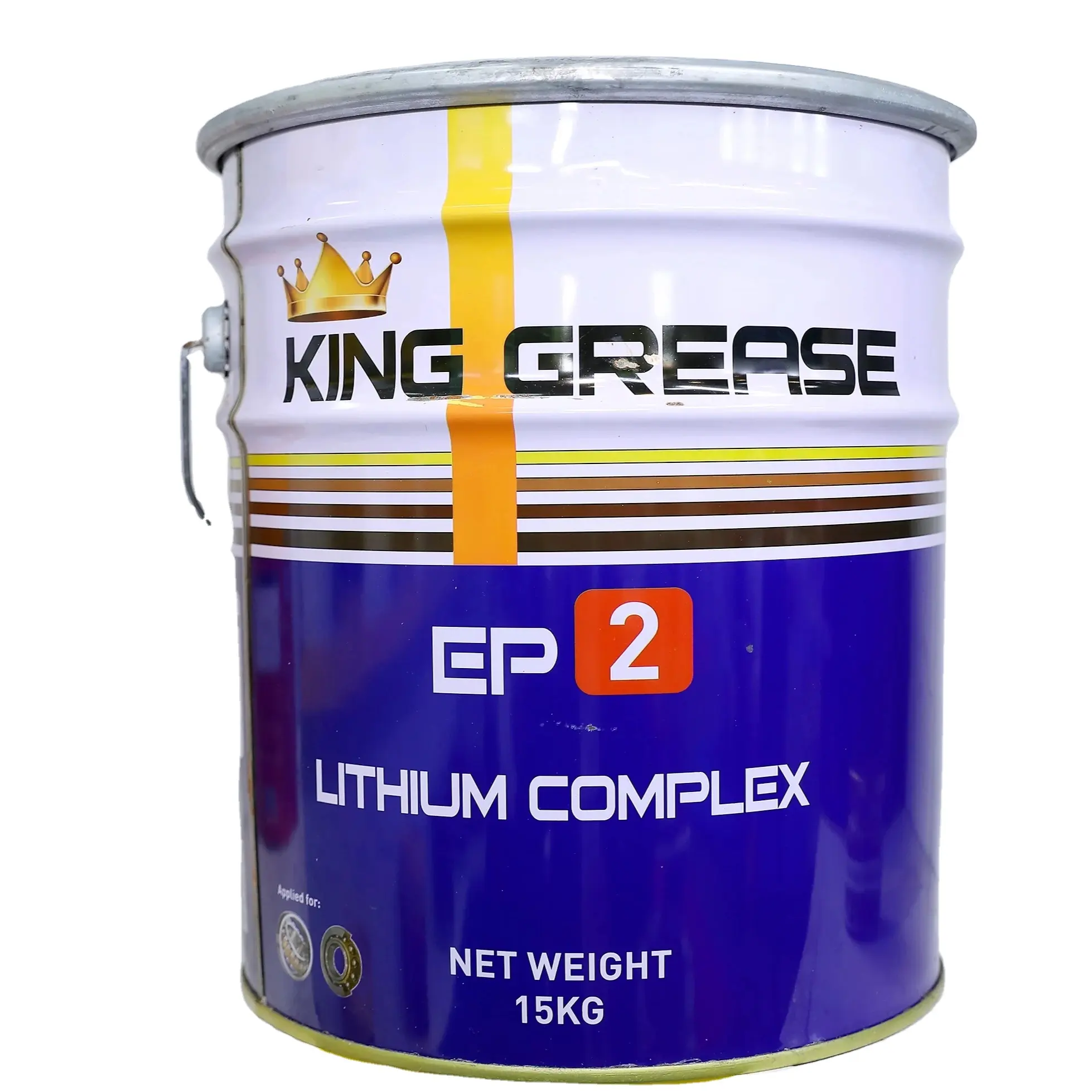 KING GREASE EP2リチウム工場ベトナム、高品質、卸売産業用アプリケーション。リチウムベースのグリース