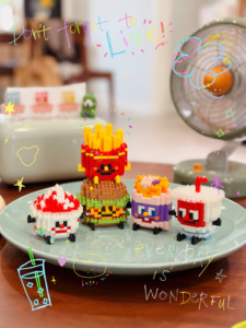 Micro <strong>Block</strong> DIY <strong>Building</strong> Set Kids Puzzle Assembling Small Particle <strong>Building</strong> <strong>Blocks</strong> Character Models 1:64 Scale Plastic Material - Product Image 3