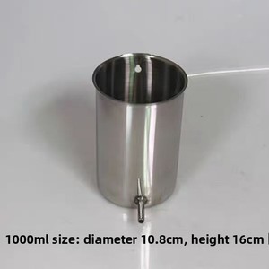 304 thép không gỉ hiện đại bệnh viện sử dụng <span class=keywords><strong>Enema</strong></span> xô ruột làm sạch xi lanh y tế treo Irrigator đường ruột - Product Image 2