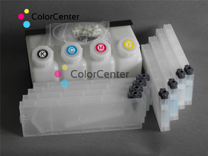 <span class=keywords><strong>Mutoh</strong></span> vj1638 số lượng lớn mực in liên tục cung cấp hệ thống 4x8 Refill hộp mực - Product Image 2