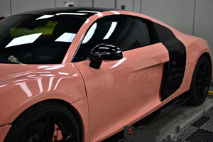 ชุดอุปกรณ์ตัวถังวัสดุ PP สำหรับรถ Audi R8อัพเกรด2022สไตล์ใหม่สปอยเลอร์กันชนหน้าและหลัง - Product Image 5