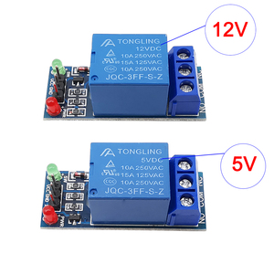 DC 5V 12V 1 One Channel <strong>Relay</strong> Module Low Level Trigger Interface Board Shield for <strong>Arduino</strong> SCM Household Appliance <strong>Control</strong>
