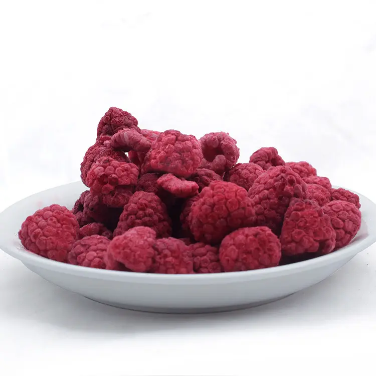 FYFD014F Wholesale freeze dried fruits whole raspberry with high quality