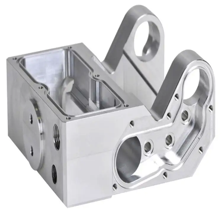 5-Achsen-CNC-Hochpräzis-Maschinenbau Komponenten Lieferanten Ersatzteile Voll bearbeitete Metallteile Aluminium-Ersatzteile