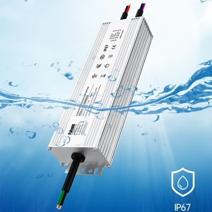 Impermeable IP67 UL Certificado CE Voltaje de entrada universal PFC Factor de alta potencia AC a DC Fuente de alimentación LED 12V 24V Controlador LED - Product Image 4
