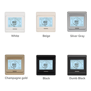 E91 Touch Screen Programmable Room <strong>Temperature</strong> <strong>Controller</strong> Thermostat for Underfloor Heating System - Product Image 6