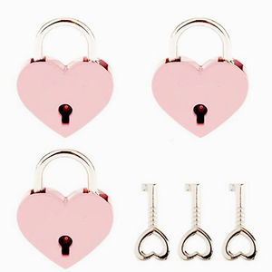 โรงงานขายระดับไฮเอนด์กุหลาบทองหัวใจล็อคด้วยกุญแจ - Product Image 3