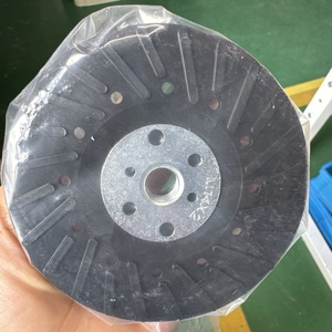 树脂纤维圆盘衬垫4-1/2 "X 5/8"-11，带研磨机锁紧螺母 - Product Image 2
