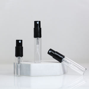 Mini 2Ml 3Ml 5Ml Lege Navulbare Draagbare Doorzichtige Glazen Spuitflessen Met Zeefdruk Plastic Spray <span class=keywords><strong>Top</strong></span> Pocket Parfum - Product Image 1