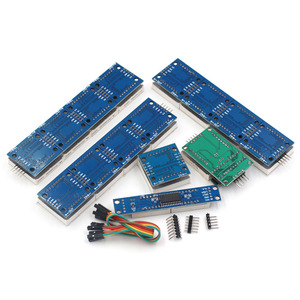 Modulo a matrice di punti MAX7219 modulo Display a LED modulo MCU 5V modulo display