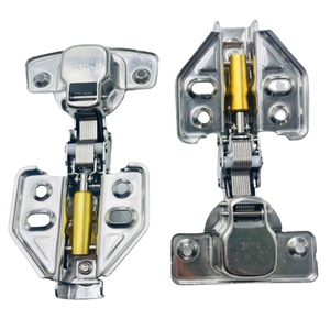 Đồ nội thất tủ tự động đóng cửa Clip-on có thể điều chỉnh thẳng bản lề 35 mm mới mềm đóng bản lề - Product Image 1