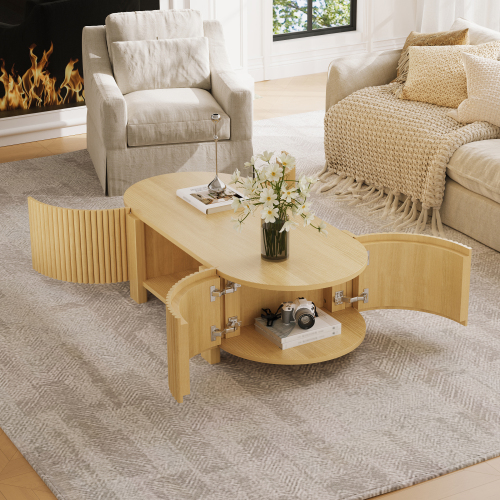 Natural + MDF + Rubber Wood