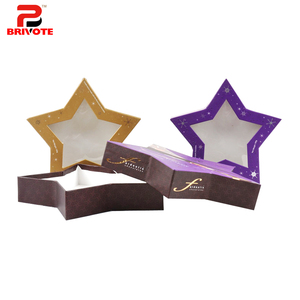 นวัตกรรมการออกแบบดาวกล่องดาวรูปกล่องดาวรูปร่างของขวัญกล่องกระดาษ - Product Image 1