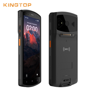 4G + 64GB安卓12智能掌上电脑5.7英寸5G 1D/2D条形码扫描仪掌上电脑耐用高清，适用于工业用NFC射频识别 - Product Image 1